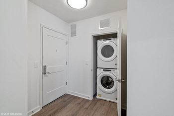 Washer & dryer in every apartment